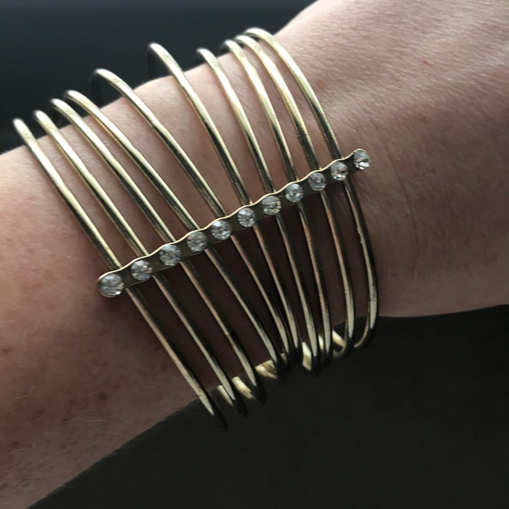 Gold bangles - Picture 2 of 2